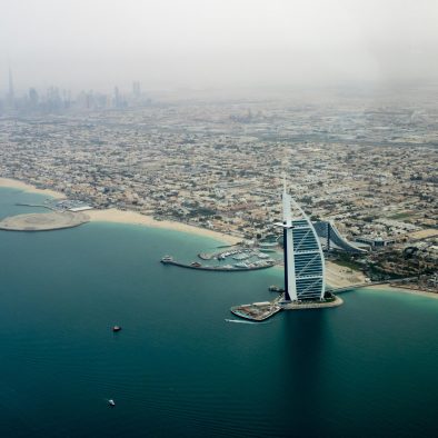 United Arab Emirates coastal line country in the Middle East